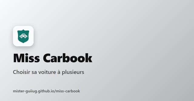 Aperçu de Miss Carbook