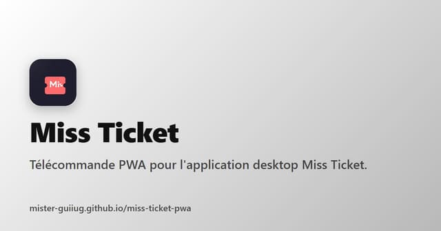Aperçu de Miss Ticket
