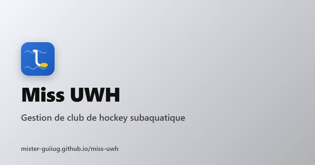 Aperçu de Miss UWH