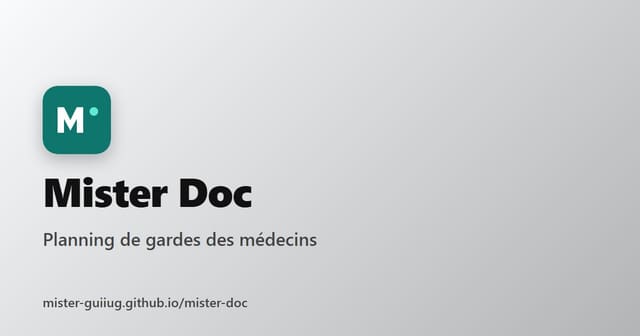 Aperçu de Mister Doc