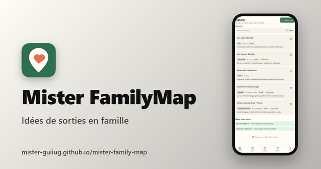 Aperçu de Mister FamilyMap