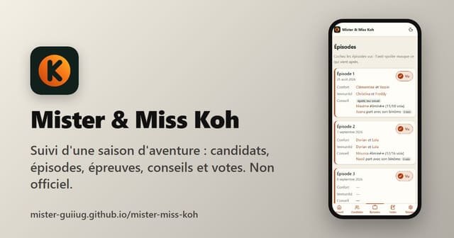 Aperçu de Mister & Miss Koh